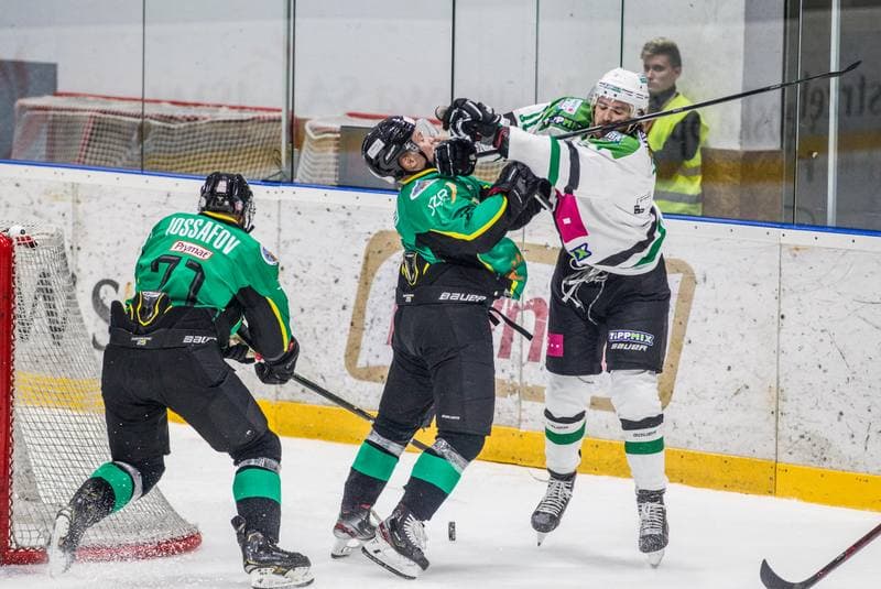 Ice Hockey. Visegrad Cup. JKH GKS Jastrzebie - Ferencvarosi TC. 03.09.2019