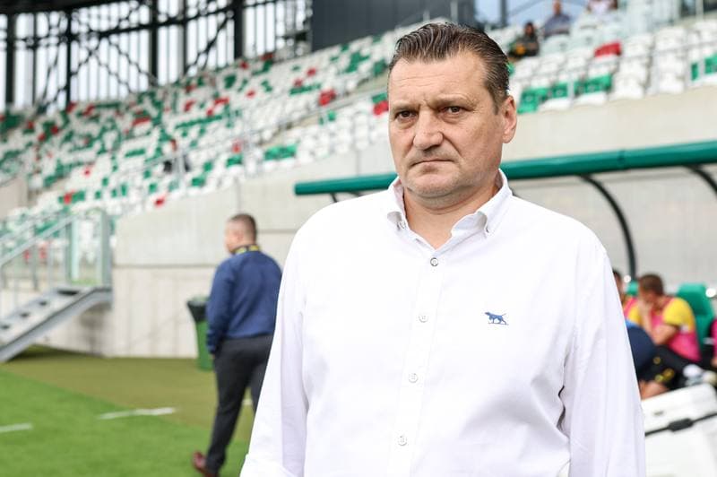Football. Betclic I liga. Wieczysta Krakow - Pogon Siedlce. 27.07.2025