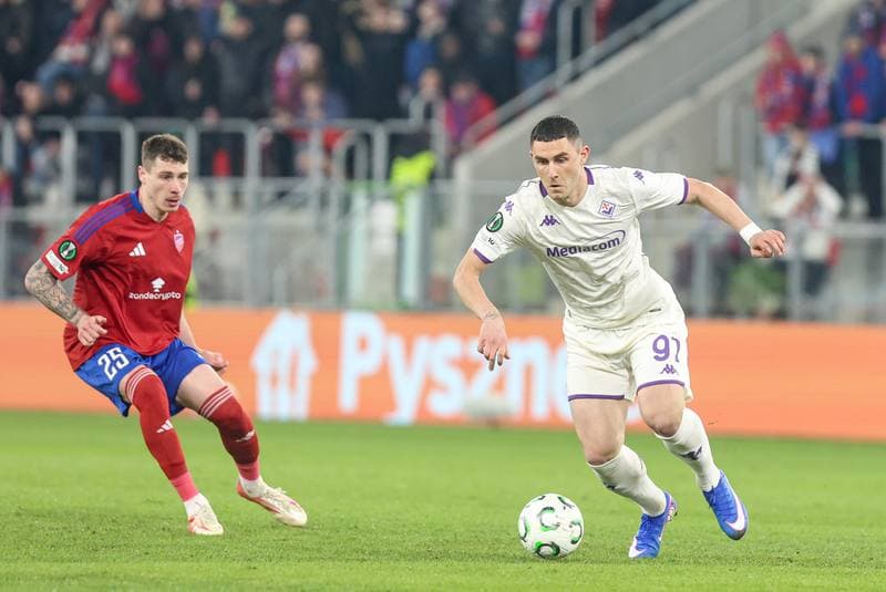Football. UEFA Conference League. Rakow Czestochowa - AC Fiorentina. 19.03.2026