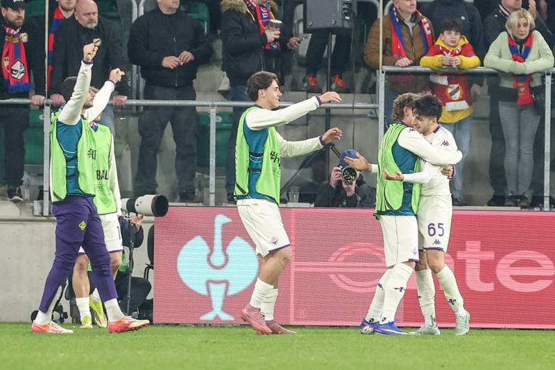 Football. UEFA Conference League. Rakow Czestochowa - AC Fiorentina. 19.03.2026