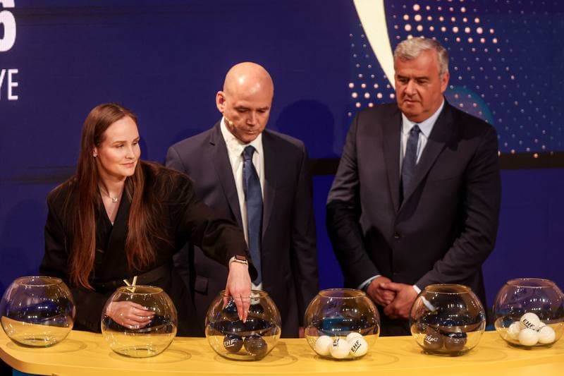 Handball. EHF Euro 2026. Group Draw. 16.04.2026