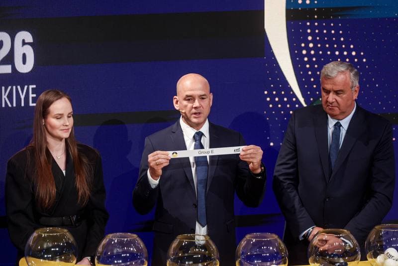 Handball. EHF Euro 2026. Group Draw. 16.04.2026