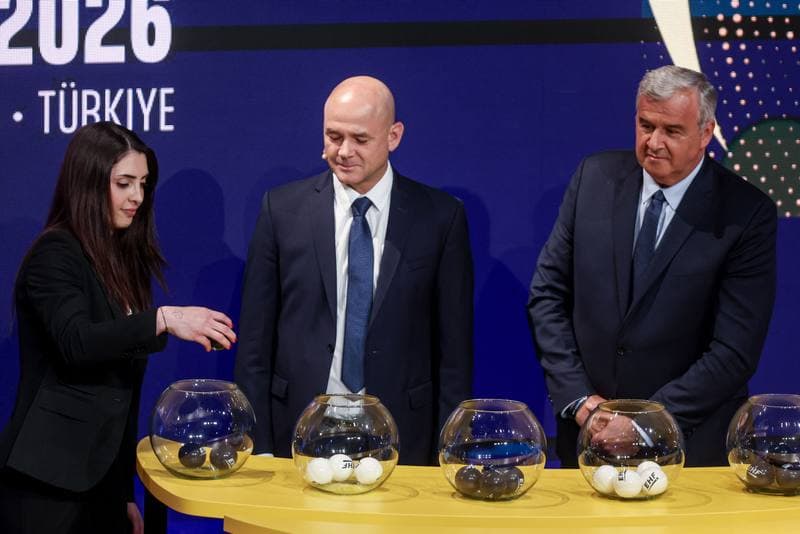 Handball. EHF Euro 2026. Group Draw. 16.04.2026