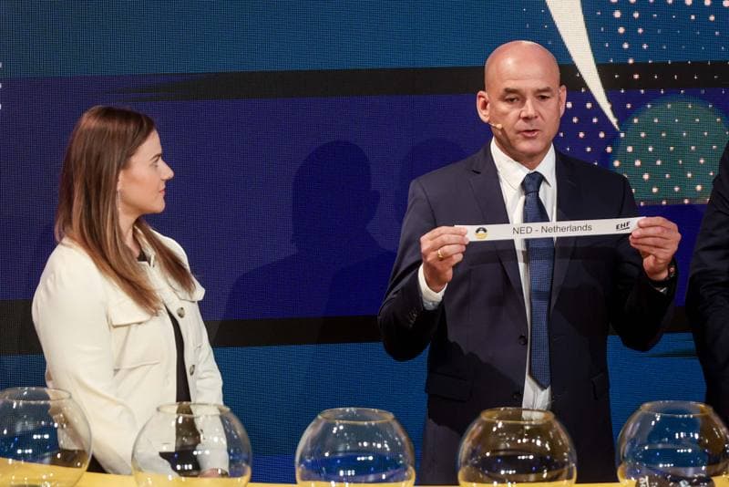 Handball. EHF Euro 2026. Group Draw. 16.04.2026