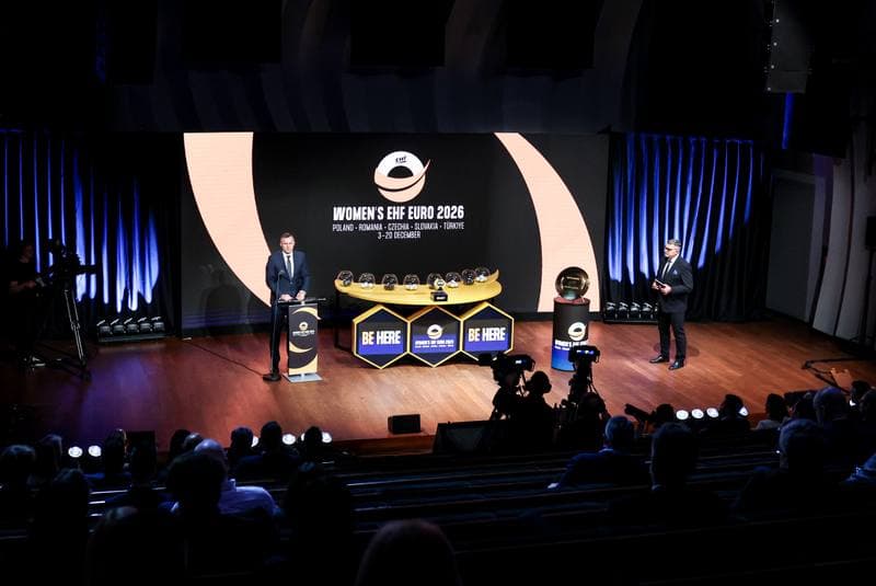 Handball. EHF Euro 2026. Group Draw. 16.04.2026