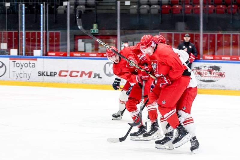 Ice Hockey. Poland national team. Training. 14.04.2026