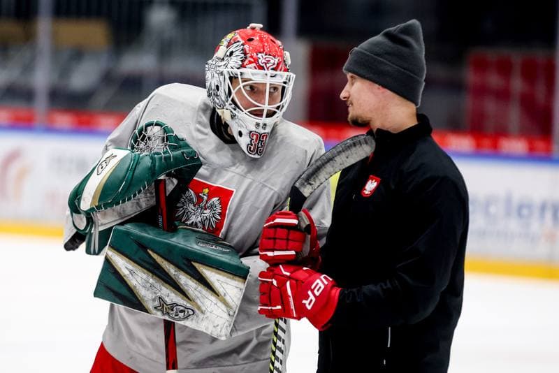 Ice Hockey. Poland national team. Training. 14.04.2026