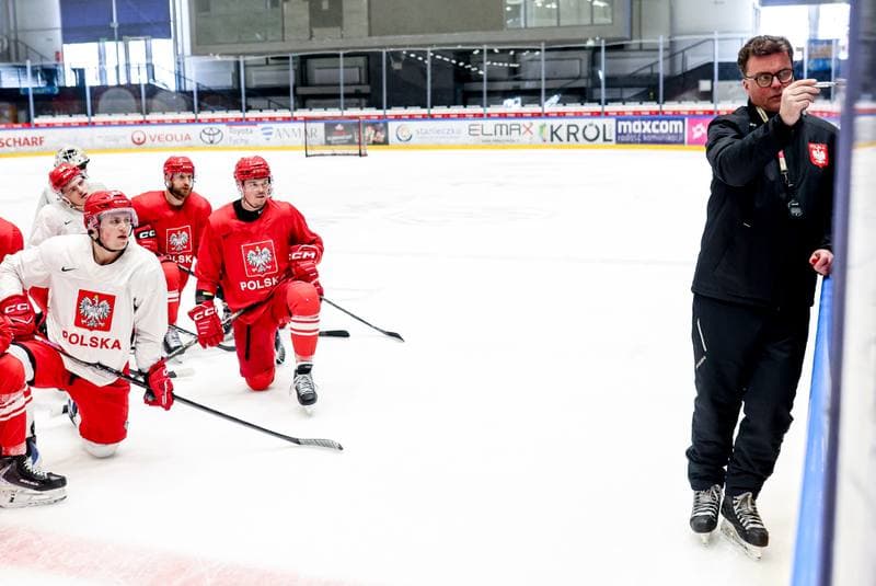 Ice Hockey. Poland national team. Training. 14.04.2026
