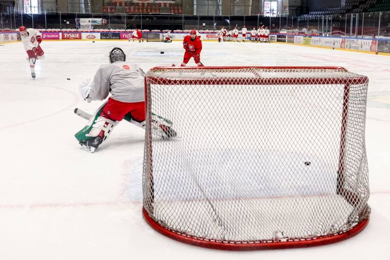 Ice Hockey. Poland national team. Training. 14.04.2026