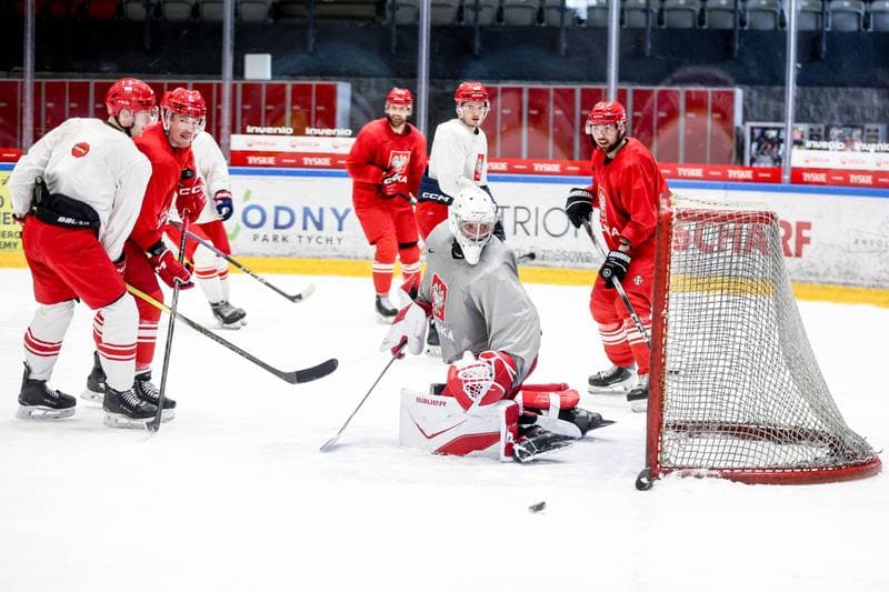 Ice Hockey. Poland national team. Training. 14.04.2026