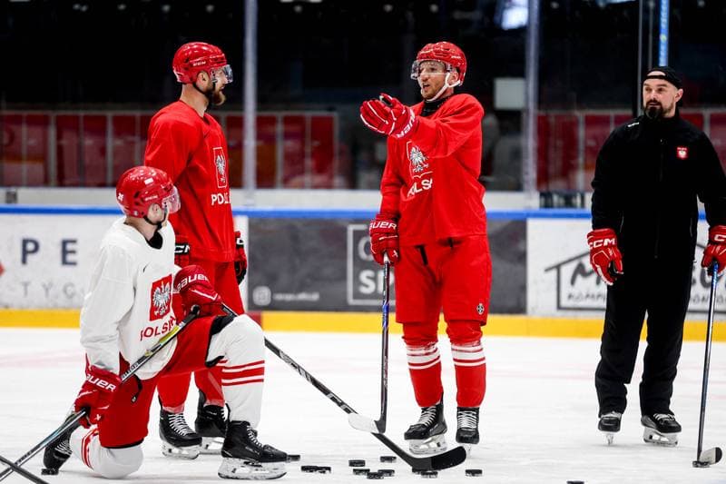 Ice Hockey. Poland national team. Training. 14.04.2026