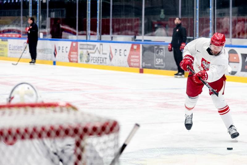 Ice Hockey. Poland national team. Training. 14.04.2026