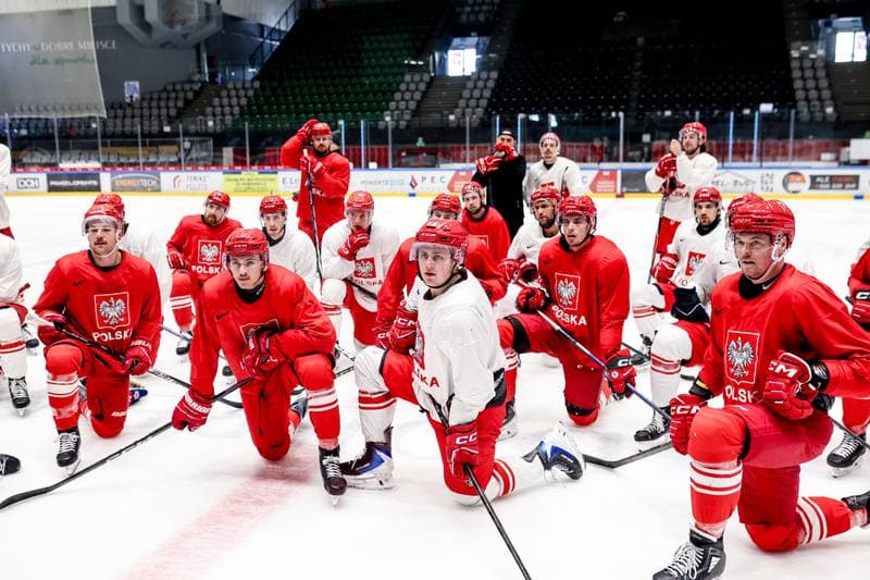 Ice Hockey. Poland national team. Training. 14.04.2026