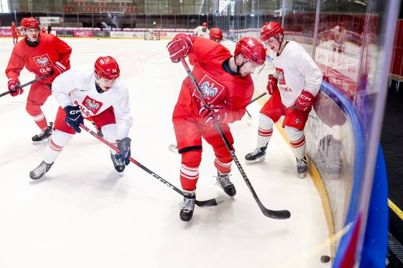 Ice Hockey. Poland national team. Training. 14.04.2026