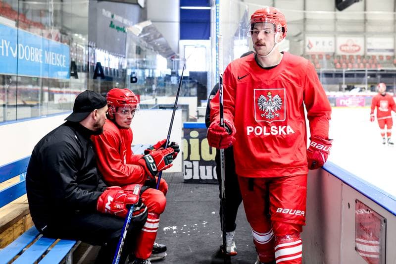 Ice Hockey. Poland national team. Training. 14.04.2026