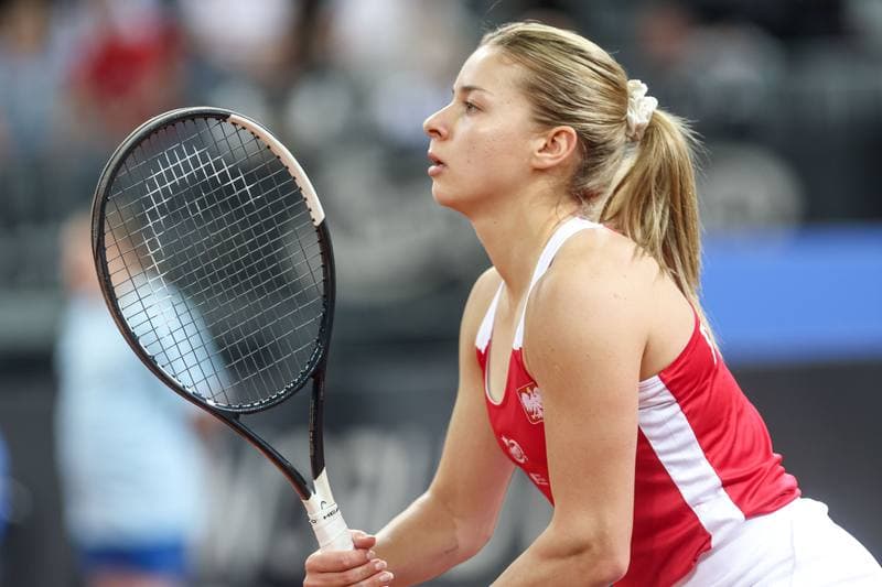 Tennis. Billie Jean King Cup. Poland - Ukraine. 11.04.2026