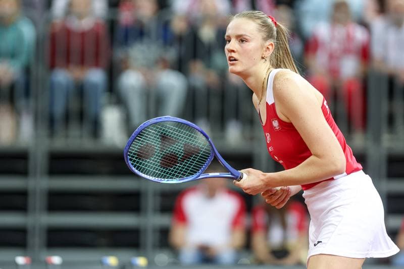 Tennis. Billie Jean King Cup. Poland - Ukraine. 11.04.2026