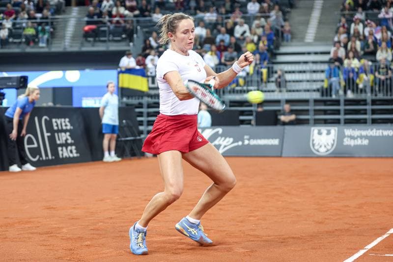 Tennis. Billie Jean King Cup. Poland - Ukraine. 10.04.2026