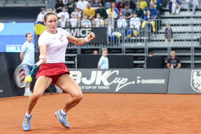 Tennis. Billie Jean King Cup. Poland - Ukraine. 10.04.2026
