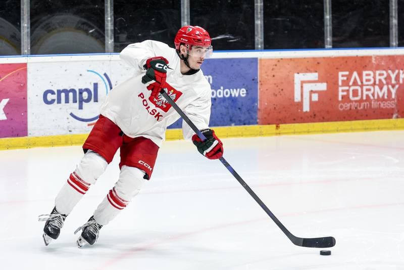 Ice Hockey. Poland national team. Training. 07.04.2026