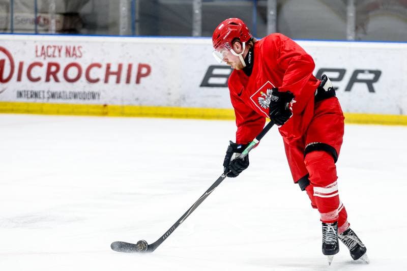 Ice Hockey. Poland national team. Training. 07.04.2026