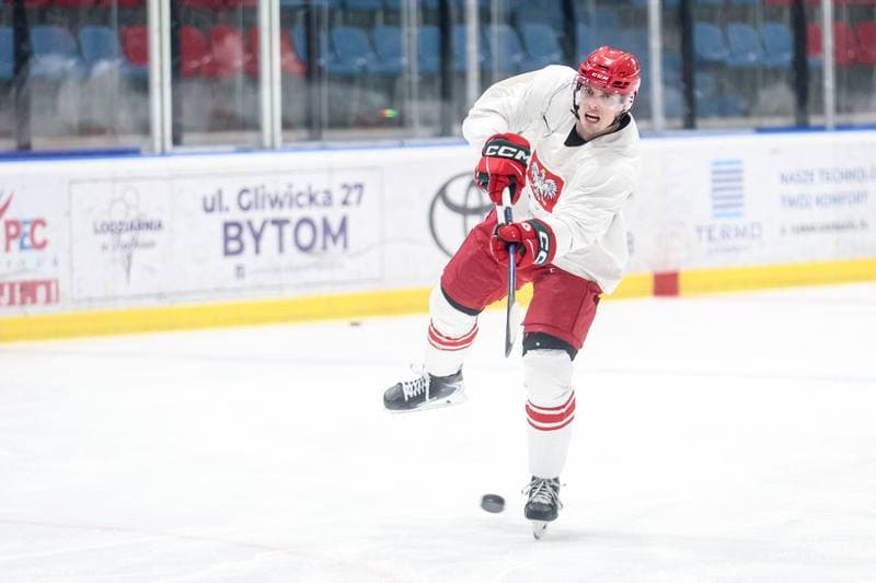 Ice Hockey. Poland national team. Training. 07.04.2026
