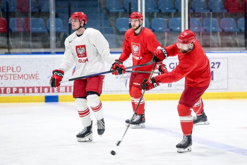 Ice Hockey. Poland national team. Training. 07.04.2026