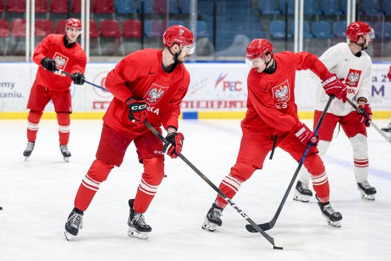 Ice Hockey. Poland national team. Training. 07.04.2026