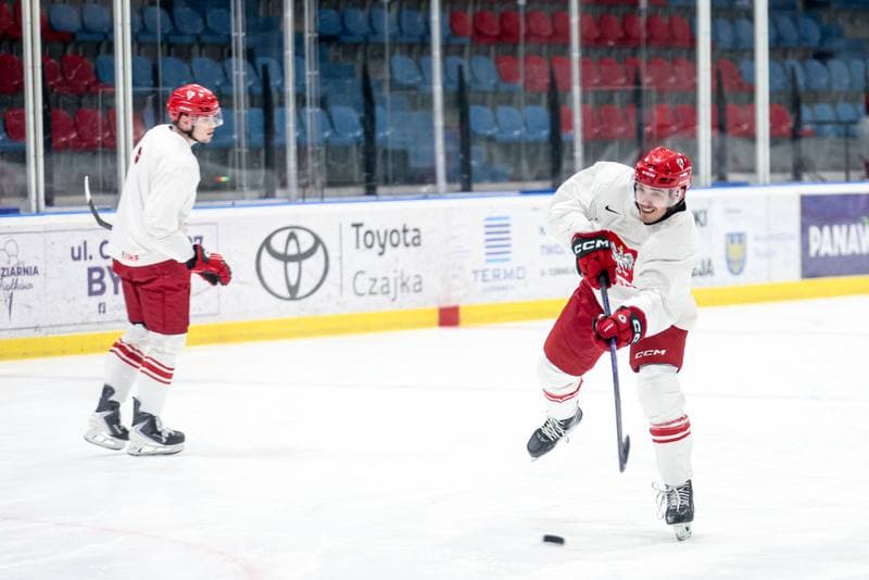 Ice Hockey. Poland national team. Training. 07.04.2026
