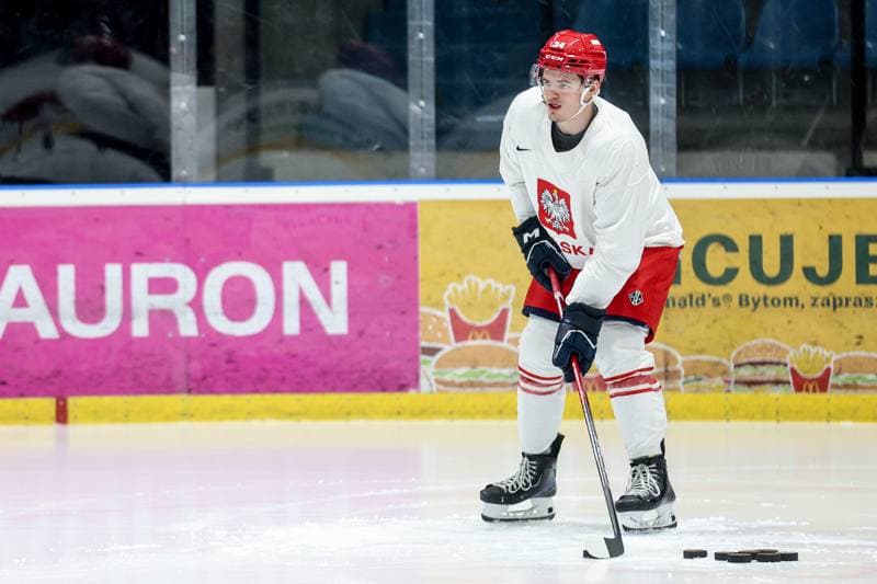 Ice Hockey. Poland national team. Training. 07.04.2026