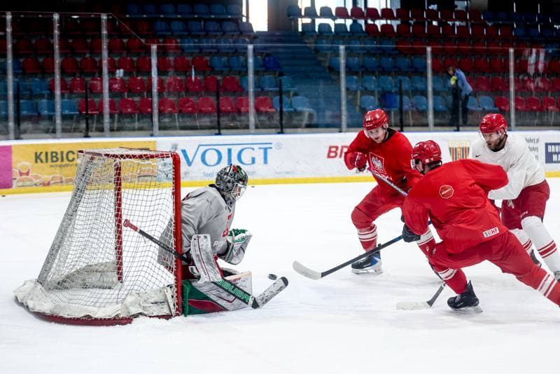 Ice Hockey. Poland national team. Training. 07.04.2026