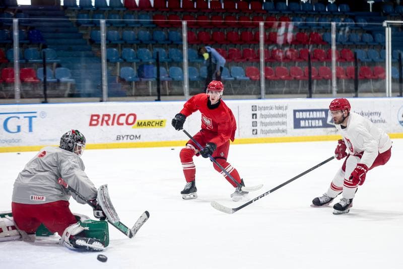 Ice Hockey. Poland national team. Training. 07.04.2026