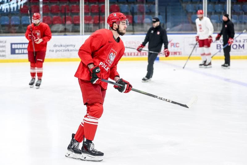 Ice Hockey. Poland national team. Training. 07.04.2026