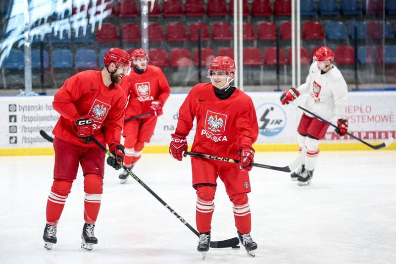 Ice Hockey. Poland national team. Training. 07.04.2026