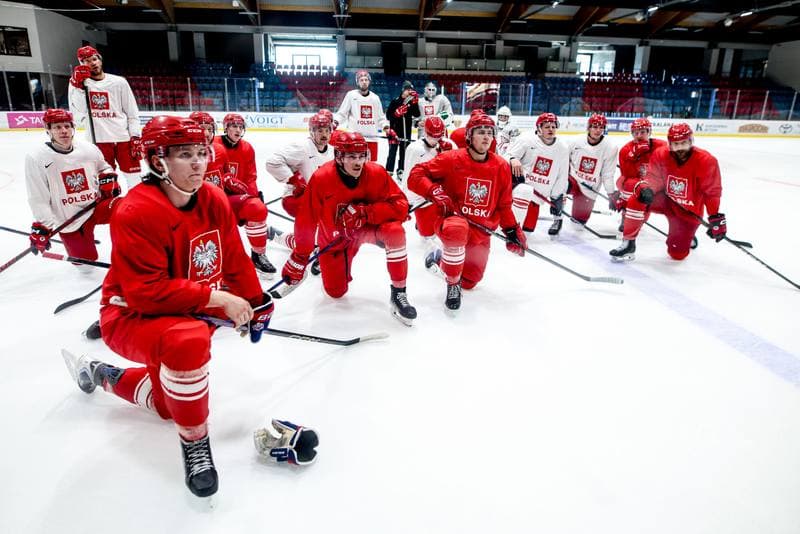 Ice Hockey. Poland national team. Training. 07.04.2026