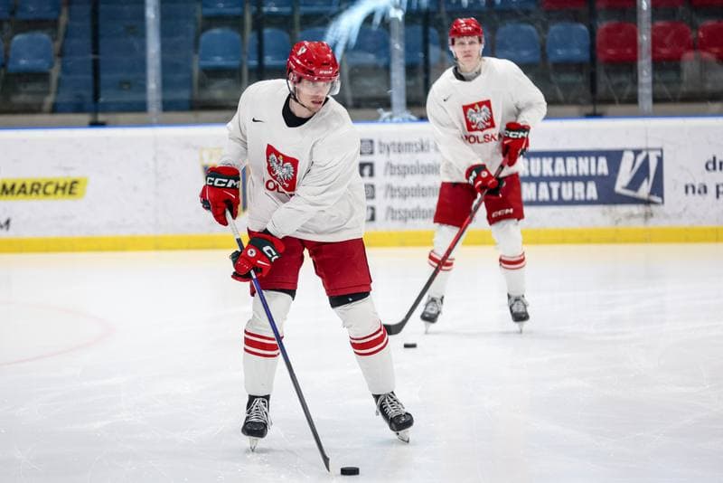 Ice Hockey. Poland national team. Training. 07.04.2026