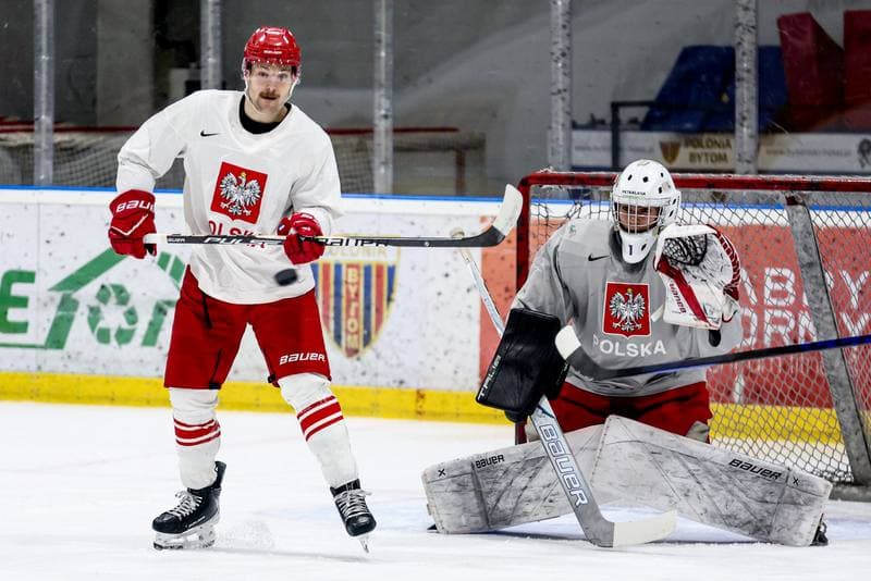 Ice Hockey. Poland national team. Training. 07.04.2026