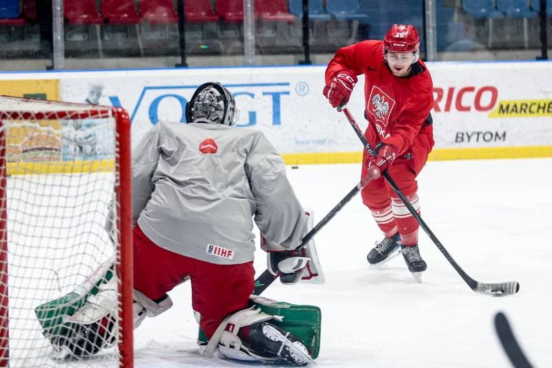 Ice Hockey. Poland national team. Training. 07.04.2026