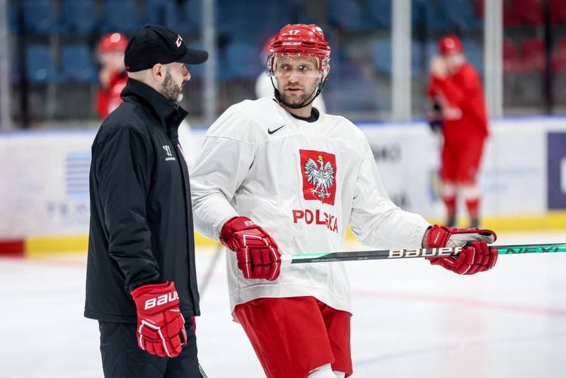 Ice Hockey. Poland national team. Training. 07.04.2026