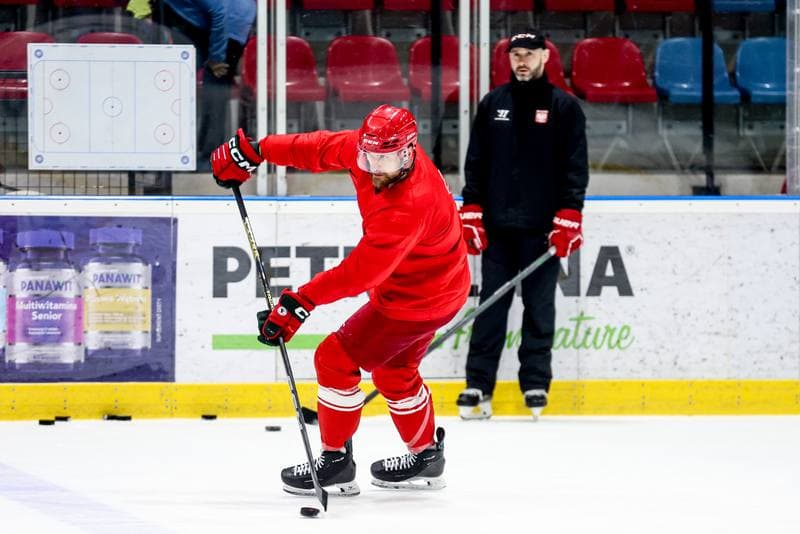 Ice Hockey. Poland national team. Training. 07.04.2026