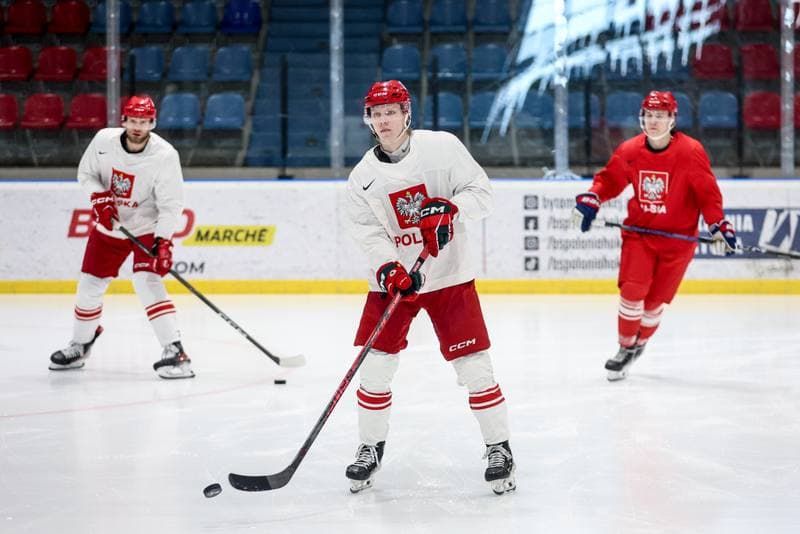 Ice Hockey. Poland national team. Training. 07.04.2026