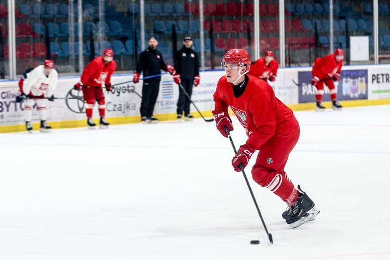 Ice Hockey. Poland national team. Training. 07.04.2026