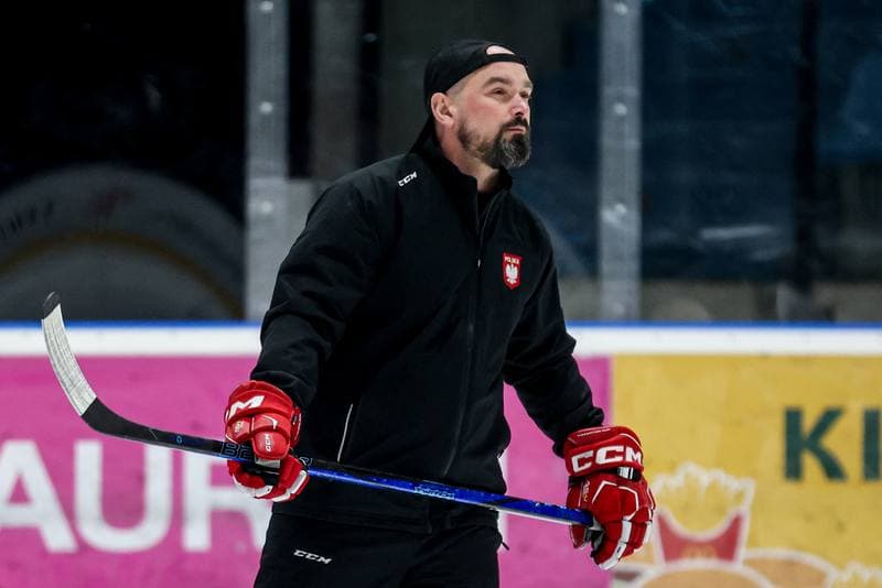 Ice Hockey. Poland national team. Training. 07.04.2026