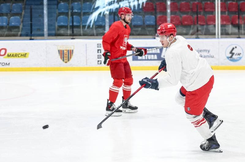 Ice Hockey. Poland national team. Training. 07.04.2026