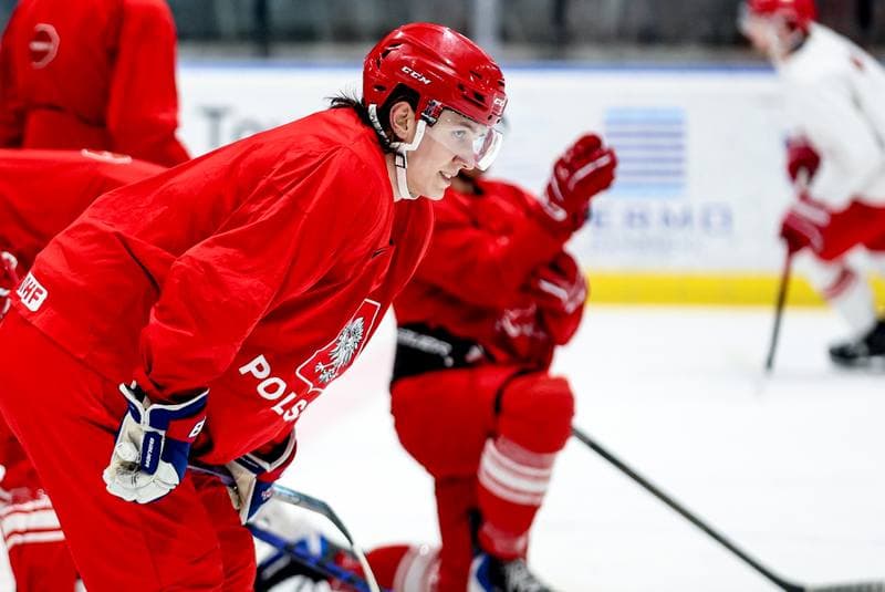 Ice Hockey. Poland national team. Training. 07.04.2026