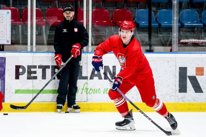 Ice Hockey. Poland national team. Training. 07.04.2026