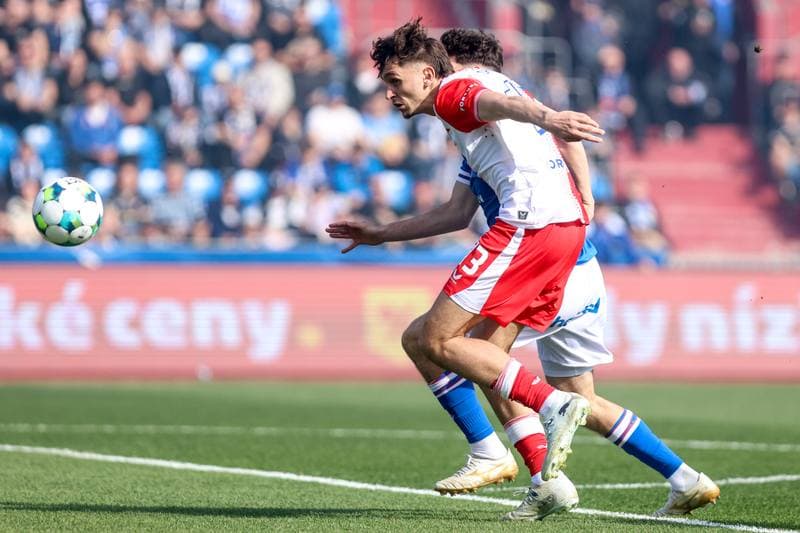 Football. Chance Liga. Banik Ostrava - Slavia Praha. 05.04.2026