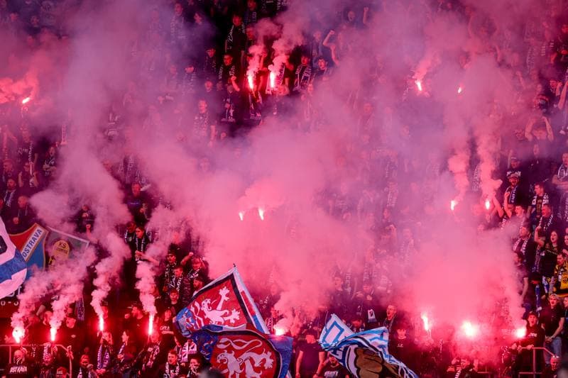 Football. Chance Liga. Banik Ostrava - Slavia Praha. 05.04.2026