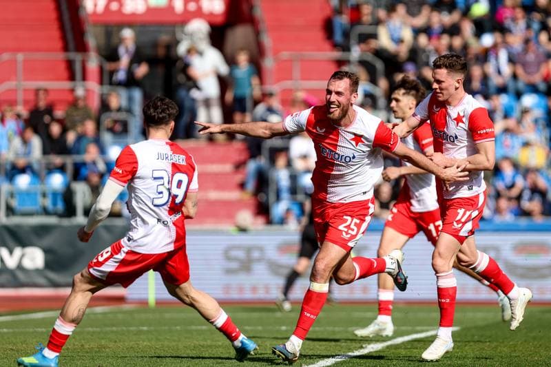 Football. Chance Liga. Banik Ostrava - Slavia Praha. 05.04.2026