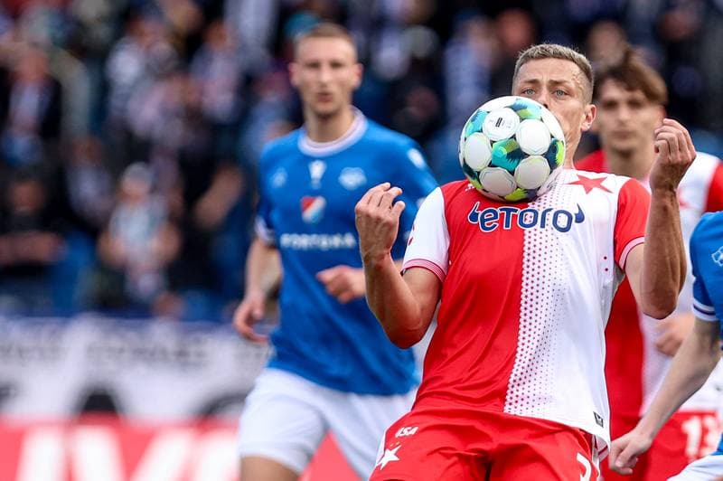 Football. Chance Liga. Banik Ostrava - Slavia Praha. 05.04.2026